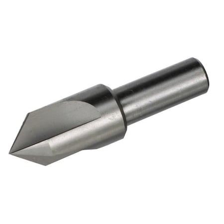 Machine Countersink, Series DEWMSK, 5 Overall Length, Round Shank, 12 Shank Diameter, 4 Flutes,